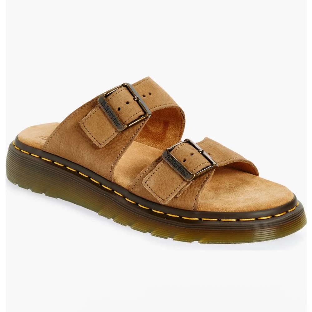 Doc Martens Josef suede slide sandals